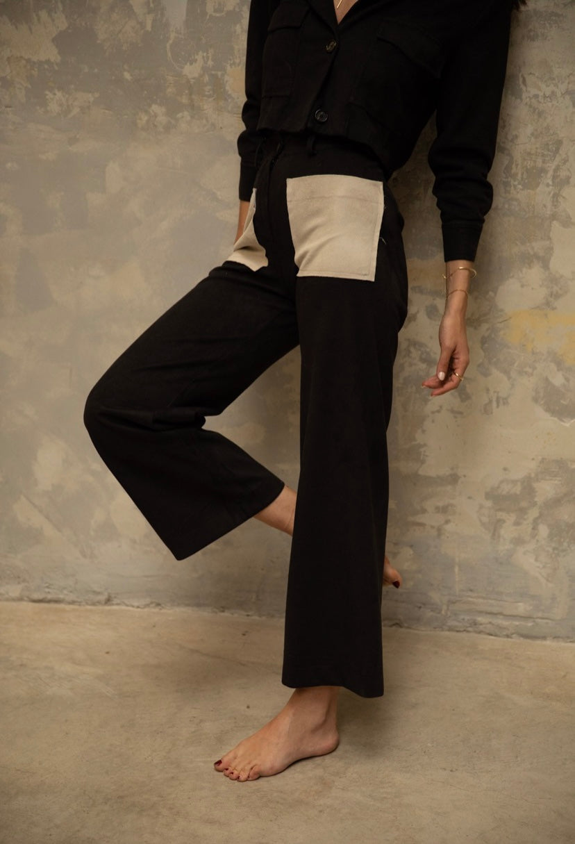 PANTALON ANTE NEGRO